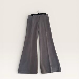 NWT LOFT Marisa Modern Trouser Leg Pants -
Size 4 - Brownish Gray